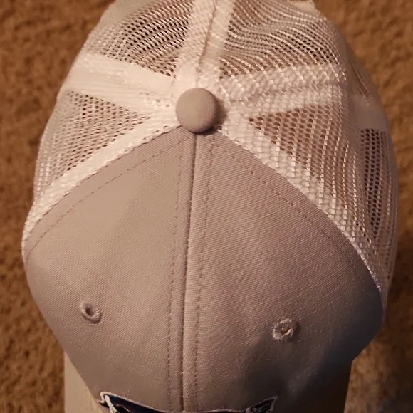 Patagonia White And Gray Mesh Cap With Colorful Buffalo - Picture 9 of 10